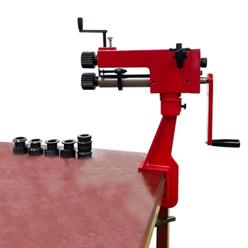 Bead Roller Sheet Metal Forming Machine - Máquina Manual de Conformação Rotativa de