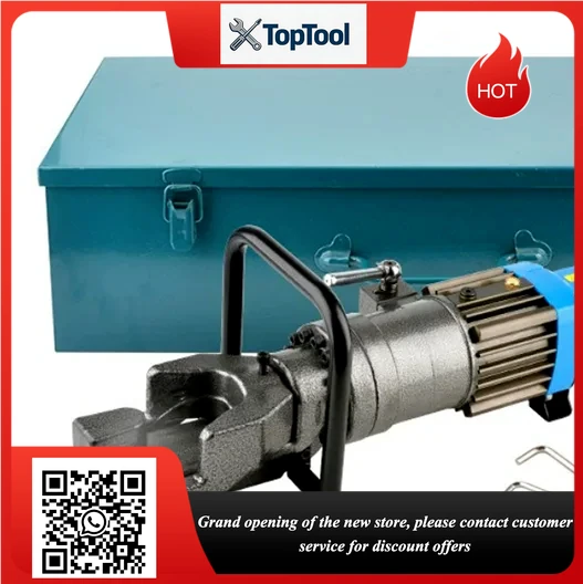 Rebar Bender Electric Portable 25Mm - Máquina de Dobrar Vergalhões Elétrica Hidráulica