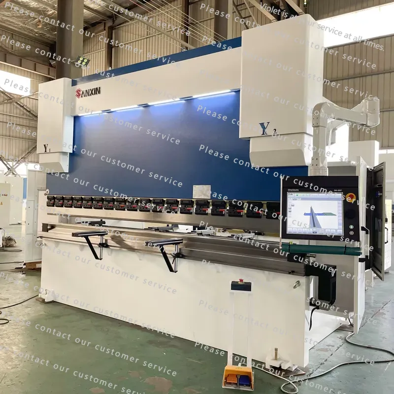 Hydraulic Sheet Metal Bender Press Brake - SANXIN Nova Prensa Dobradora CNC de
