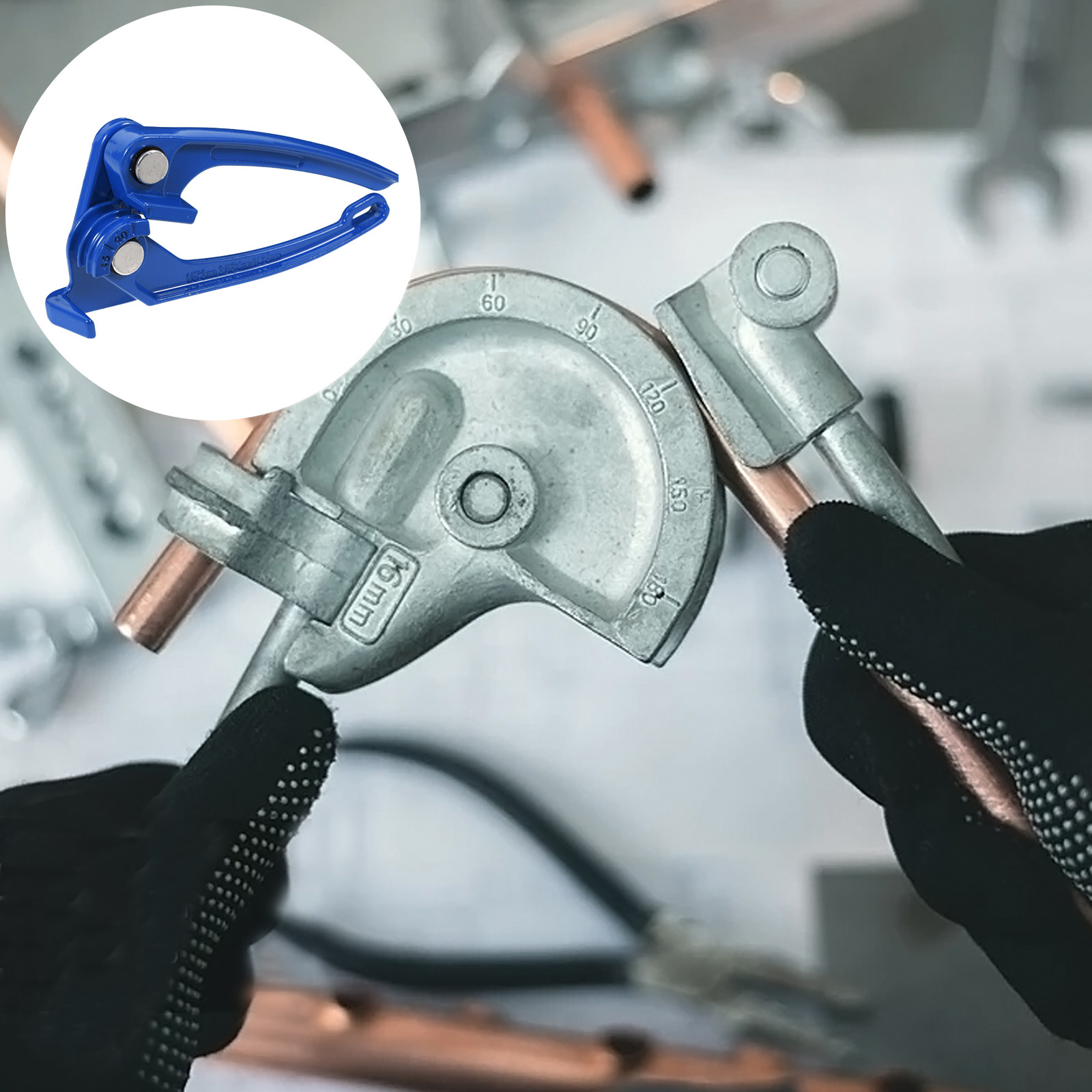 Dobrador de Tubos Manual 1/8 3 - Manual Pipe Tube Bender 3/8 To 1 Inch avaliação e preço