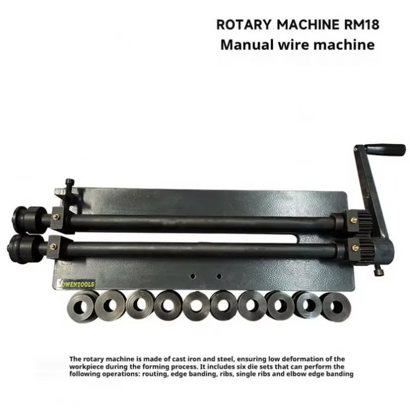 Máquina de Frisar Rotativa Man - Bead Roller Sheet Metal Forming Machine avaliação e preço