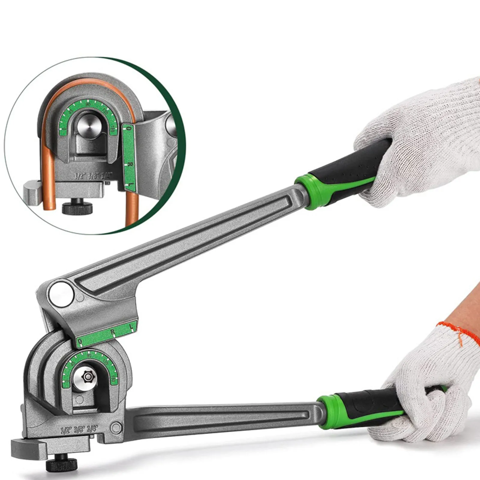 Dobrador de tubos 3 em 1, 180  - Manual Pipe Tube Bender 3/8 To 1 Inch avaliação e preço