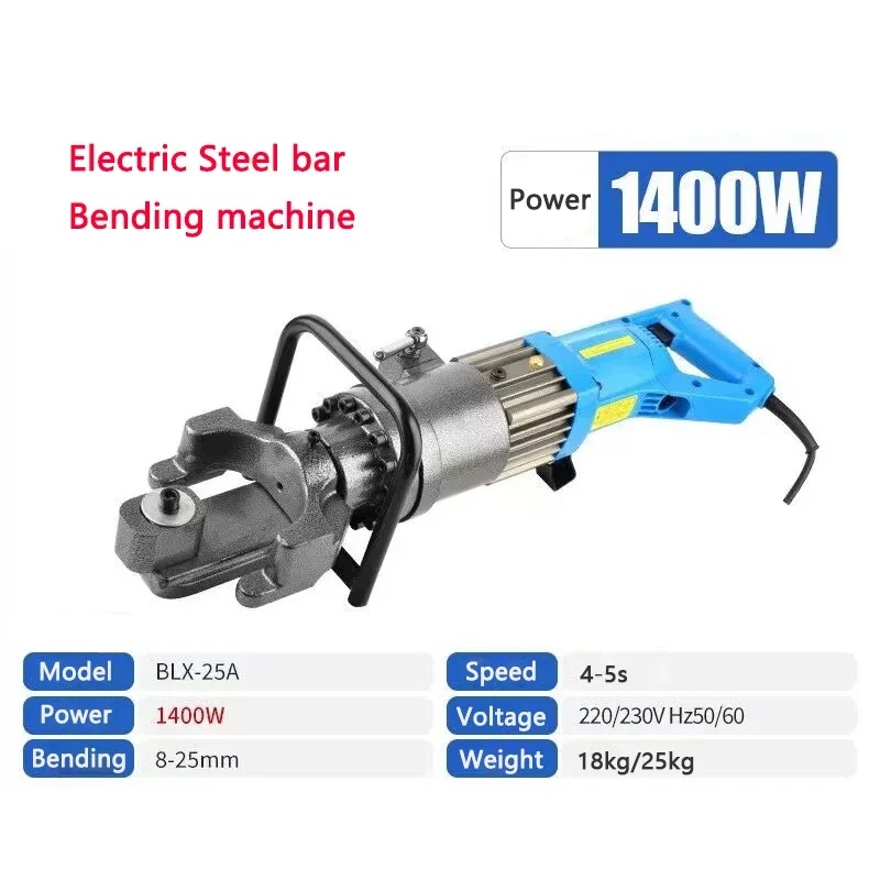 Dobrador de Barra de Aço Elétr - Rebar Bender Electric Portable 25Mm avaliação e preço
