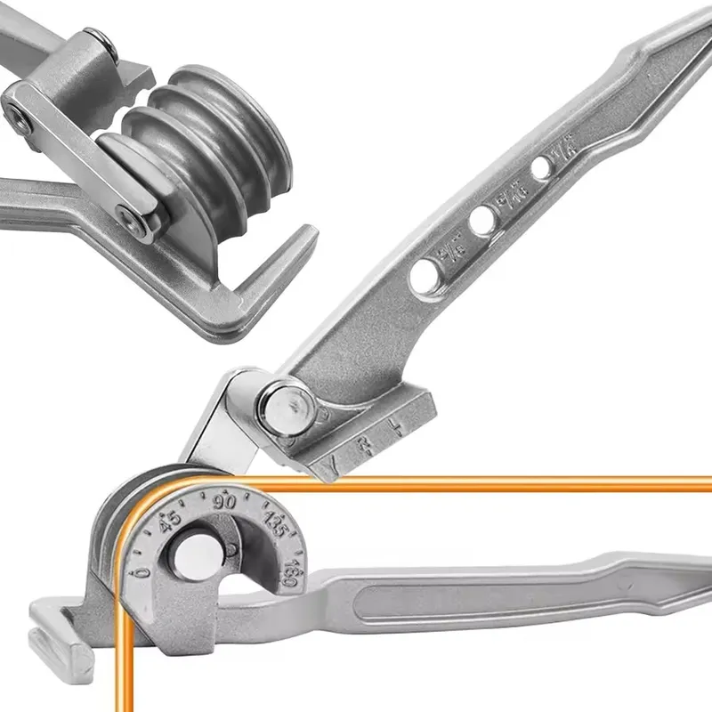 Dobrador de Tubos Metálicos 3  - Manual Pipe Tube Bender 3/8 To 1 Inch avaliação e preço