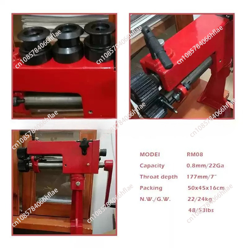 Máquina Manual de Laminação de - Bead Roller Sheet Metal Forming Machine avaliação e preço