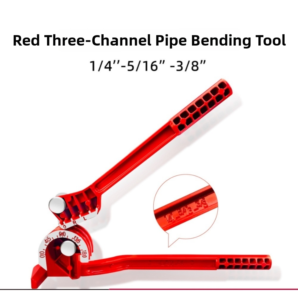 26*19.5*6cm Dobrador de Tubos  - Manual Pipe Tube Bender 3/8 To 1 Inch avaliação e preço