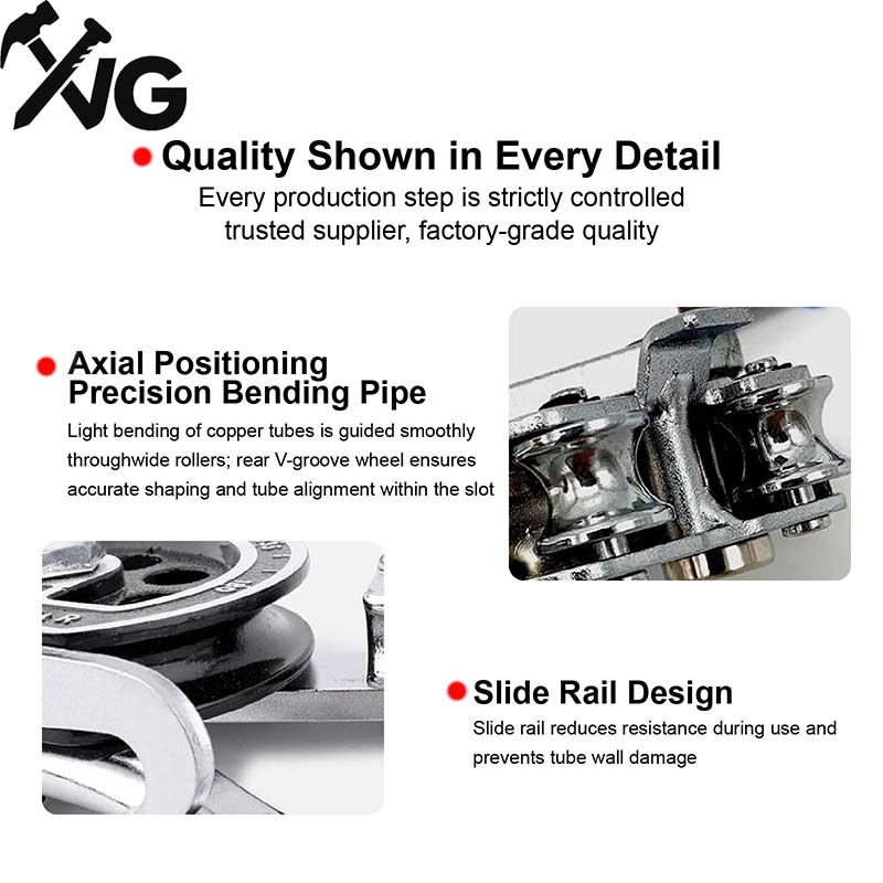 Novo Dobrador de Tubos Manual  - Manual Pipe Tube Bender 3/8 To 1 Inch avaliação e preço